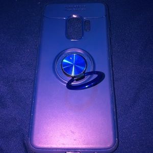 Silicone Phone Case/Cover with Ringed Kickstand